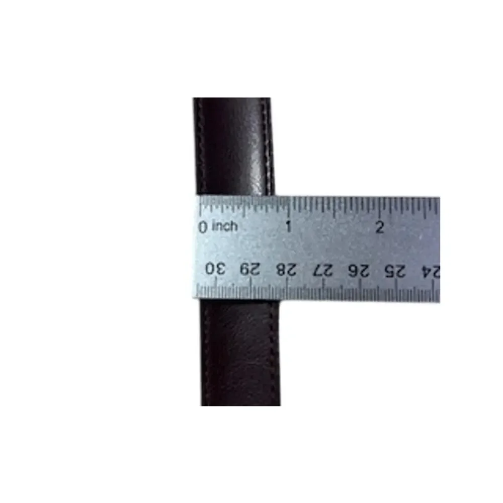 YSL Yves Saint Laurent Reversible Leather Belt 40/100